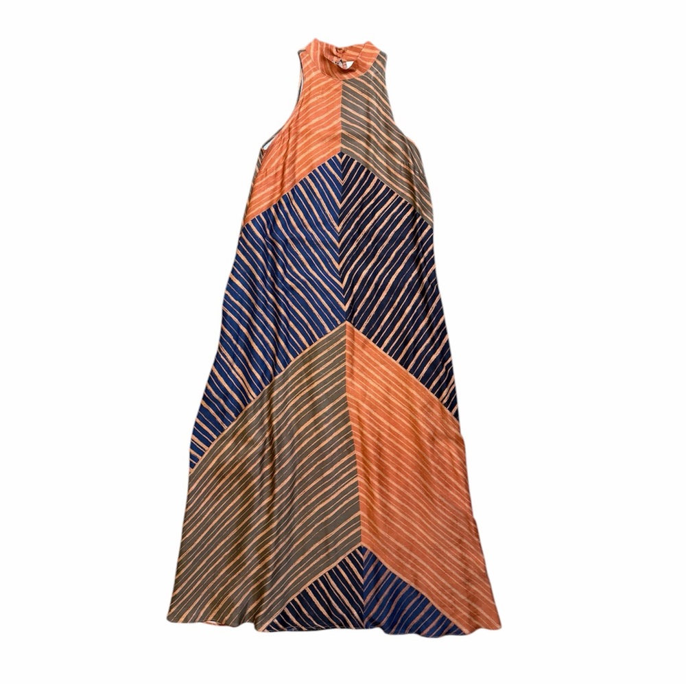 Farm Rio Anthropologie Halter Maxi Dress - Picture 3 of 9